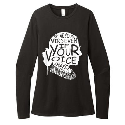 Rbg Ruth Bader Ginsburg Feminist Political Womens CVC Long Sleeve Shirt