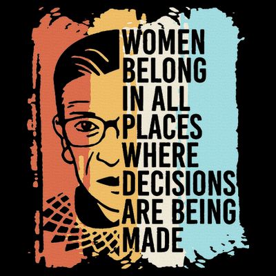 Rbg Ruth Bader Ginsburg Feminist Political Gift T-Shirt