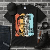 Rbg Ruth Bader Ginsburg Feminist Political Gift Tall T-Shirt