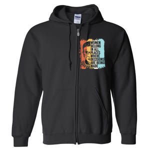 Rbg Ruth Bader Ginsburg Feminist Political Gift Full Zip Hoodie