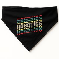 Robotics Robot Builder Engineer Engineering Cyborg USA-Made Doggie Bandana