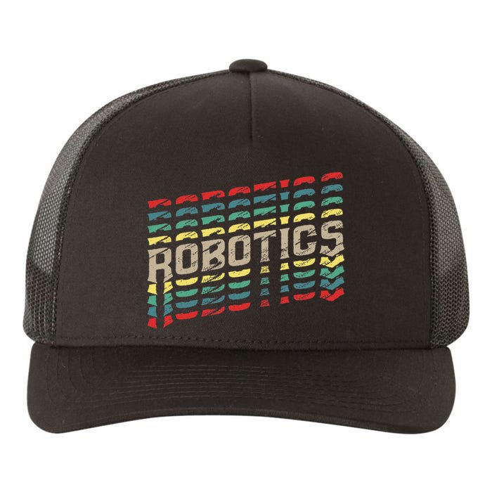 Robotics Robot Builder Engineer Engineering Cyborg Yupoong Adult 5-Panel Trucker Hat