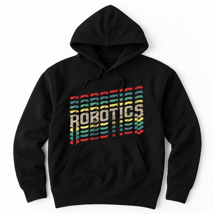 Robotics Robot Builder Engineer Engineering Cyborg Hoodie