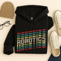 Robotics Robot Builder Engineer Engineering Cyborg Hoodie