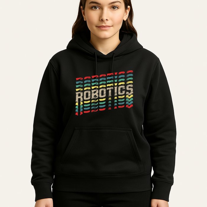 Robotics Robot Builder Engineer Engineering Cyborg Hoodie