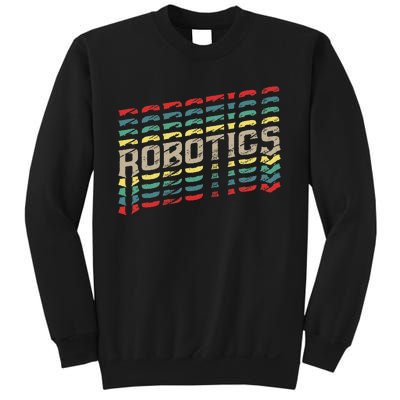 Robotics Robot Builder Engineer Engineering Cyborg Sweatshirt