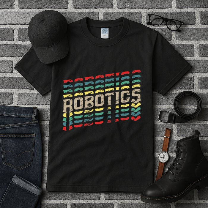 Robotics Robot Builder Engineer Engineering Cyborg Tall T-Shirt