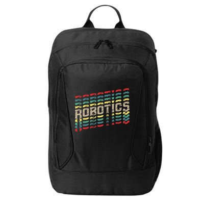 Robotics Robot Builder Engineer Engineering Cyborg City Backpack