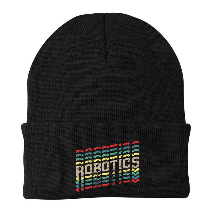 Robotics Robot Builder Engineer Engineering Cyborg Beanie