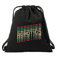 Robotics Robot Builder Engineer Engineering Cyborg Drawstring Bag