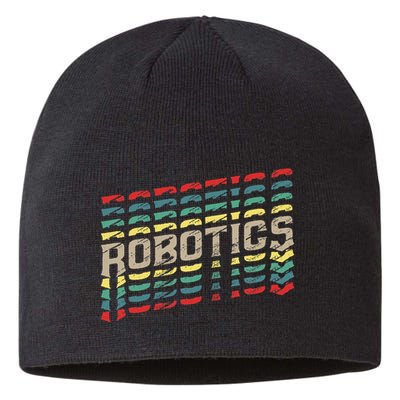 Robotics Robot Builder Engineer Engineering Cyborg Sustainable Beanie