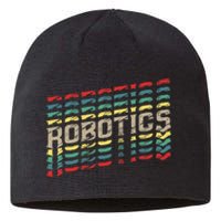 Robotics Robot Builder Engineer Engineering Cyborg Sustainable Beanie