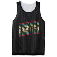 Robotics Robot Builder Engineer Engineering Cyborg Mesh Reversible Basketball Jersey Tank