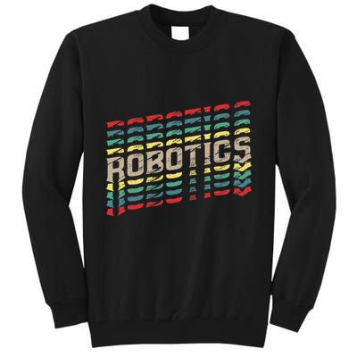 Robotics Robot Builder Engineer Engineering Cyborg Tall Sweatshirt