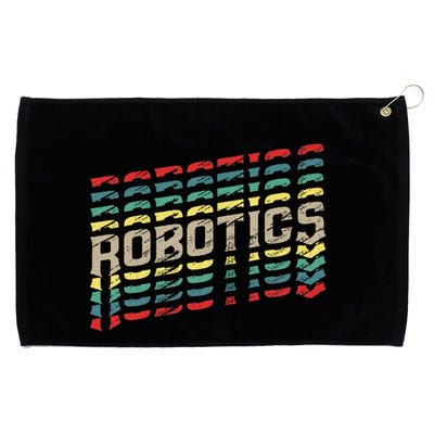Robotics Robot Builder Engineer Engineering Cyborg Grommeted Golf Towel