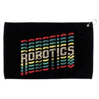 Robotics Robot Builder Engineer Engineering Cyborg Grommeted Golf Towel