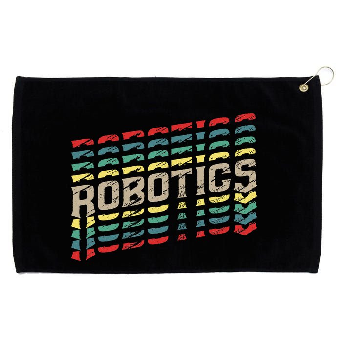 Robotics Robot Builder Engineer Engineering Cyborg Grommeted Golf Towel