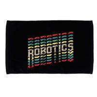 Robotics Robot Builder Engineer Engineering Cyborg Microfiber Hand Towel