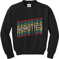 Robotics Robot Builder Engineer Engineering Cyborg Kids Sweatshirt