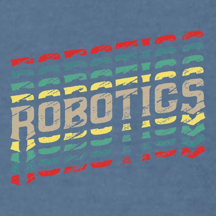 Robotics Robot Builder Engineer Engineering Cyborg Garment-Dyed Sweatshirt