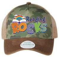 Reading Rocks Book Lover Reading Fan Legacy Tie Dye Trucker Hat