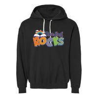 Reading Rocks Book Lover Reading Fan Garment-Dyed Fleece Hoodie