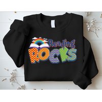 Reading Rocks Book Lover Reading Fan Sweatshirt