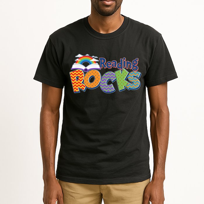 Reading Rocks Book Lover Reading Fan Tall T-Shirt