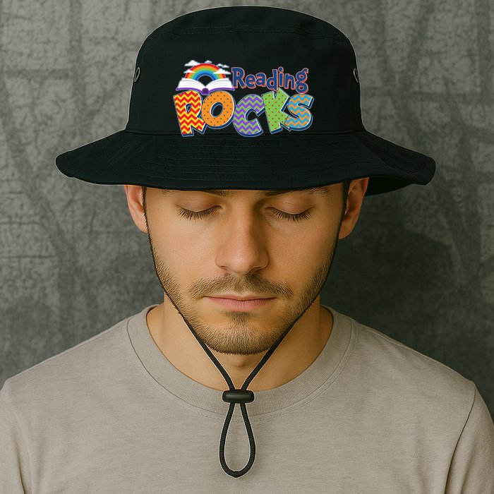 Reading Rocks Book Lover Reading Fan Bucket Hat