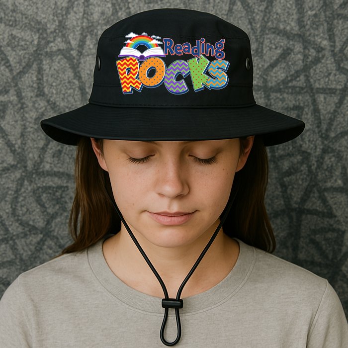 Reading Rocks Book Lover Reading Fan Bucket Hat