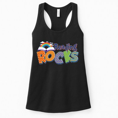 Reading Rocks Book Lover Reading Fan Womens Tank Top