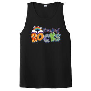 Reading Rocks Book Lover Reading Fan PosiCharge Competitor Tank