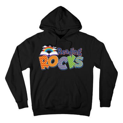Reading Rocks Book Lover Reading Fan Tall Hoodie