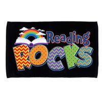 Reading Rocks Book Lover Reading Fan Microfiber Hand Towel