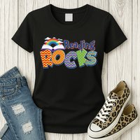 Reading Rocks Book Lover Reading Fan Womens T-Shirt