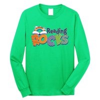 Reading Rocks Book Lover Reading Fan Long Sleeve Shirt