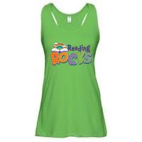 Reading Rocks Book Lover Reading Fan Ladies Essential Flowy Tank