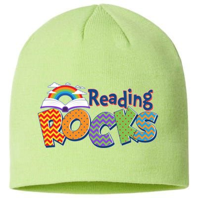 Reading Rocks Book Lover Reading Fan Sustainable Beanie