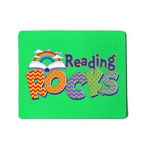 Reading Rocks Book Lover Reading Fan Mousepad