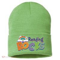 Reading Rocks Book Lover Reading Fan Sustainable Knit Beanie