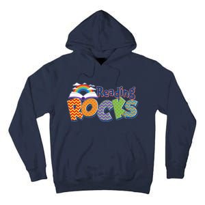 Reading Rocks Book Lover Reading Fan Tall Hoodie