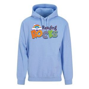 Reading Rocks Book Lover Reading Fan Unisex Surf Hoodie