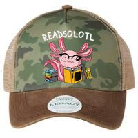 Readsolotl Read Books Lover Axolotl Legacy Tie Dye Trucker Hat