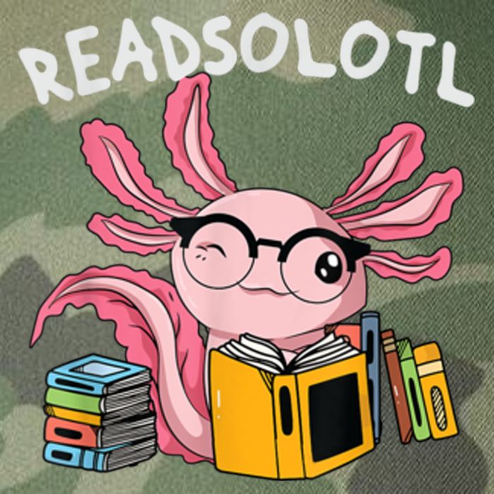 Readsolotl Read Books Lover Axolotl Legacy Tie Dye Trucker Hat