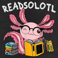 Readsolotl Read Books Lover Axolotl Cool Comfort Performance Bucket Hat