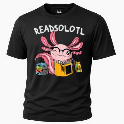 Readsolotl Read Books Lover Axolotl Performance Shirt
