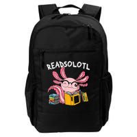 Readsolotl Read Books Lover Axolotl Backpack