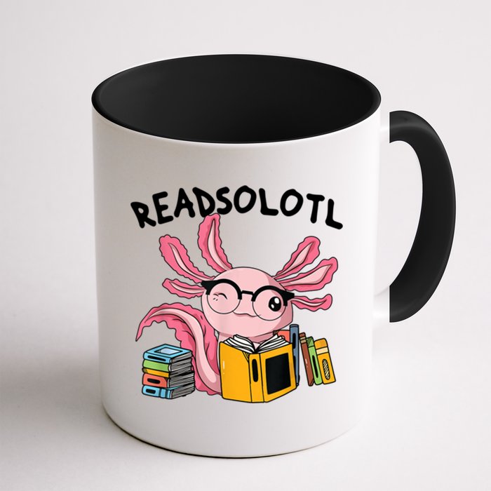 Readsolotl Read Books Lover Axolotl Mug
