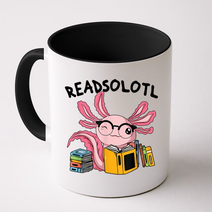 Readsolotl Read Books Lover Axolotl Mug