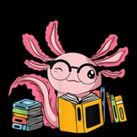Readsolotl Read Books Lover Axolotl 16oz Travel Tumbler